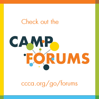 CCCA's Camp Forums Logo