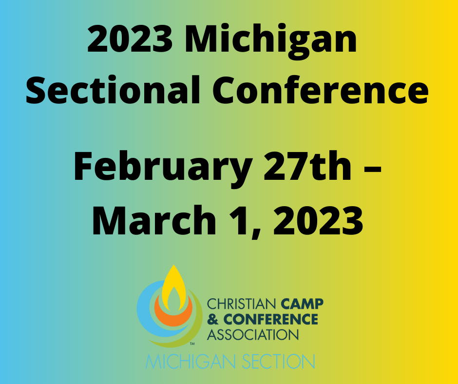Save the Date: Feb. 27 - March 1, 2023 - Michigan Sectional